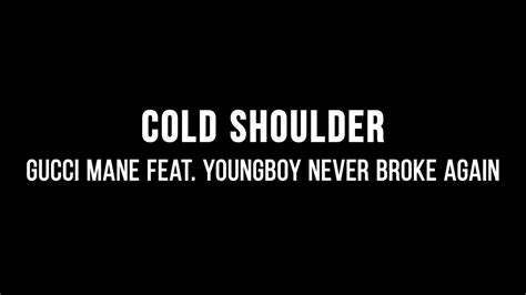 cold shoulder lyrics gucci|Gucci cold shoulder.